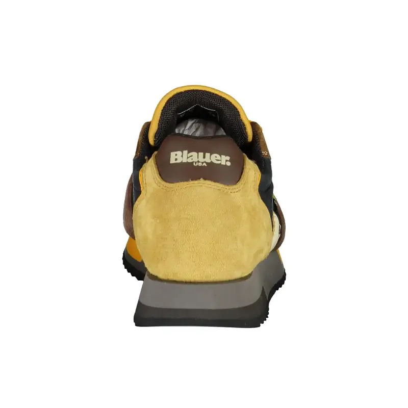 Scarpe Sneakers Uomo Marroni con Lacci e Logo / Marrone miniatura 3