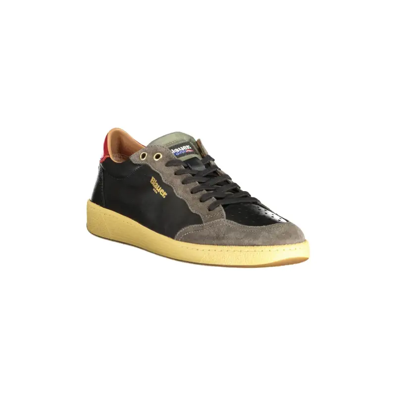 Scarpe Sneakers Uomo Nere con Plantare Removibile / Nero miniatura 2