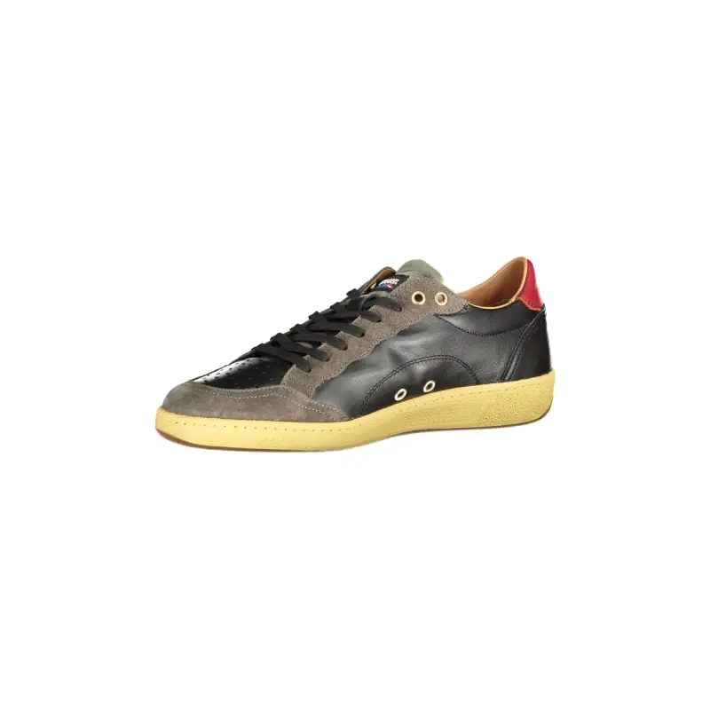 Scarpe Sneakers Uomo Nere con Plantare Removibile / Nero miniatura 3