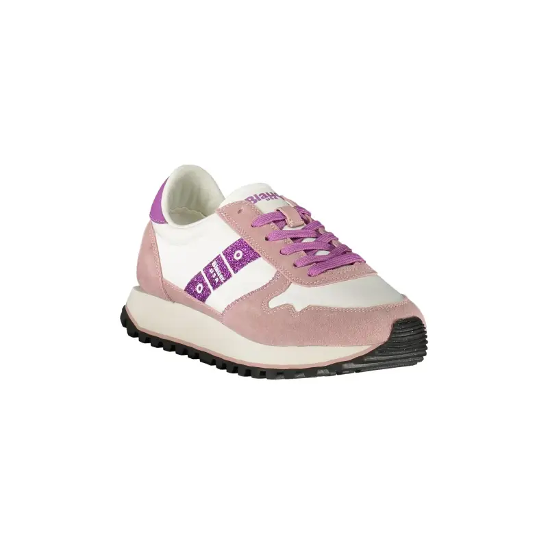 Scarpe Sportive Donna Bianche con Dettagli a Contrasto / Bianco miniatura 2