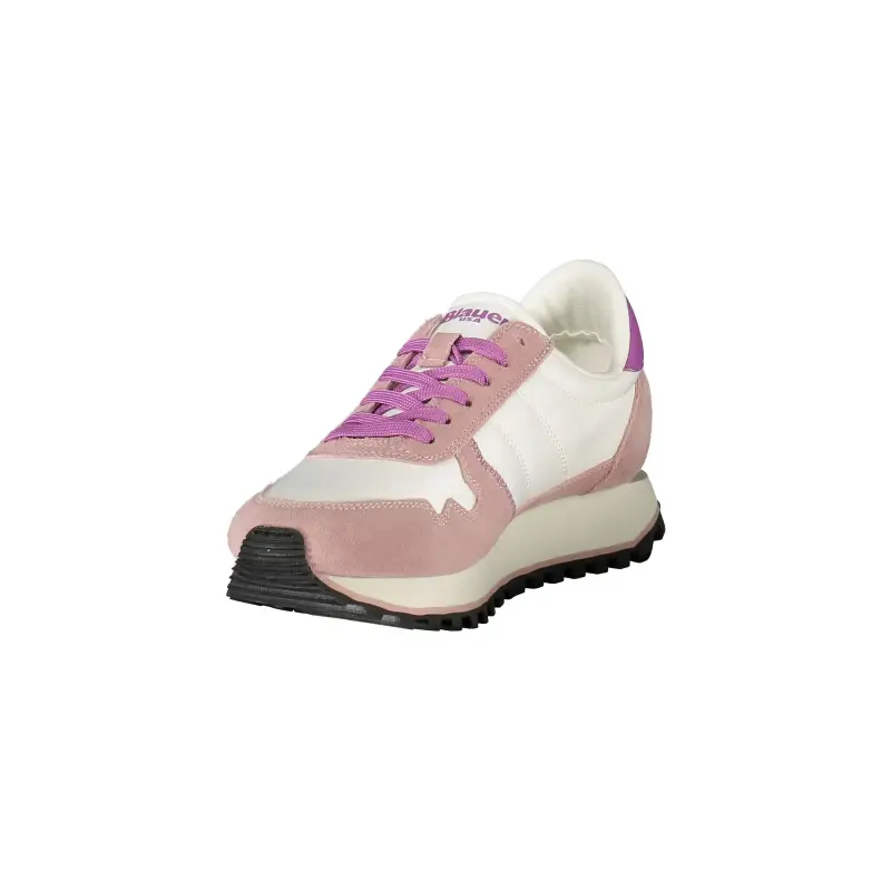 Scarpe Sportive Donna Bianche con Dettagli a Contrasto / Bianco miniatura 3