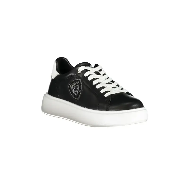 Scarpe Sportive Donna Nere con Strass e Dettagli Bianchi / Nero miniatura 2