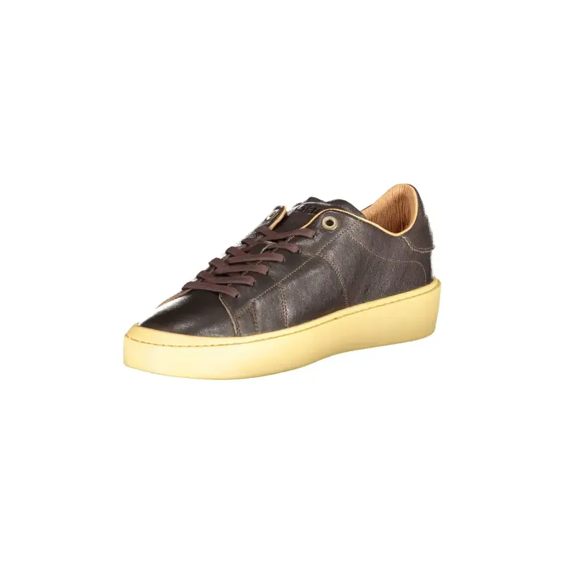 Scarpe Sportive Uomo Marroni con Dettagli a Contrasto / Marrone miniatura 3