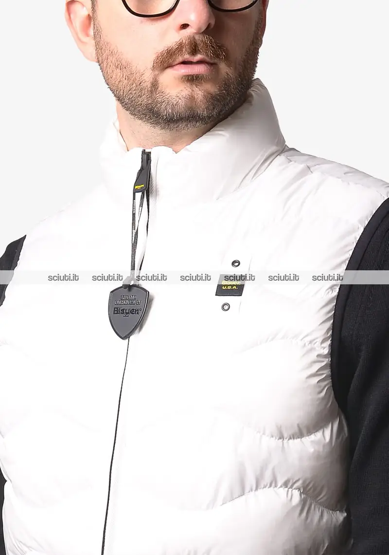 Smanicato Blauer uomo bianco Danny a onde