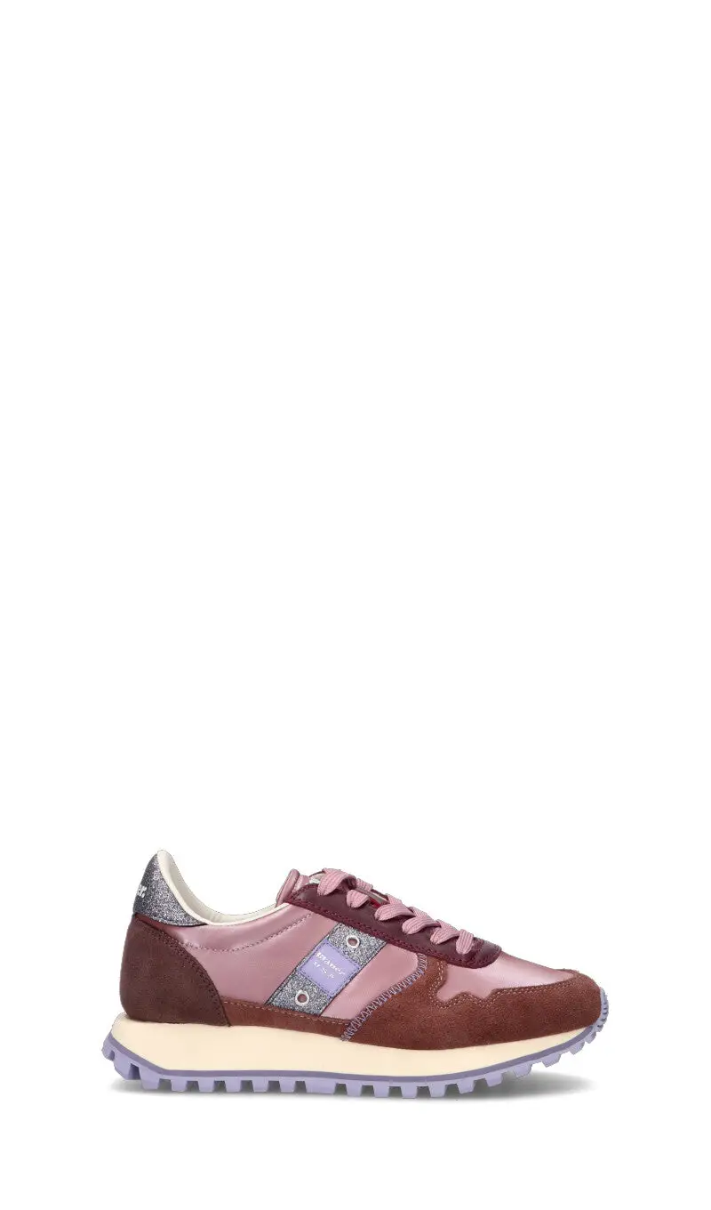Sneaker donna rosa in suede Vario