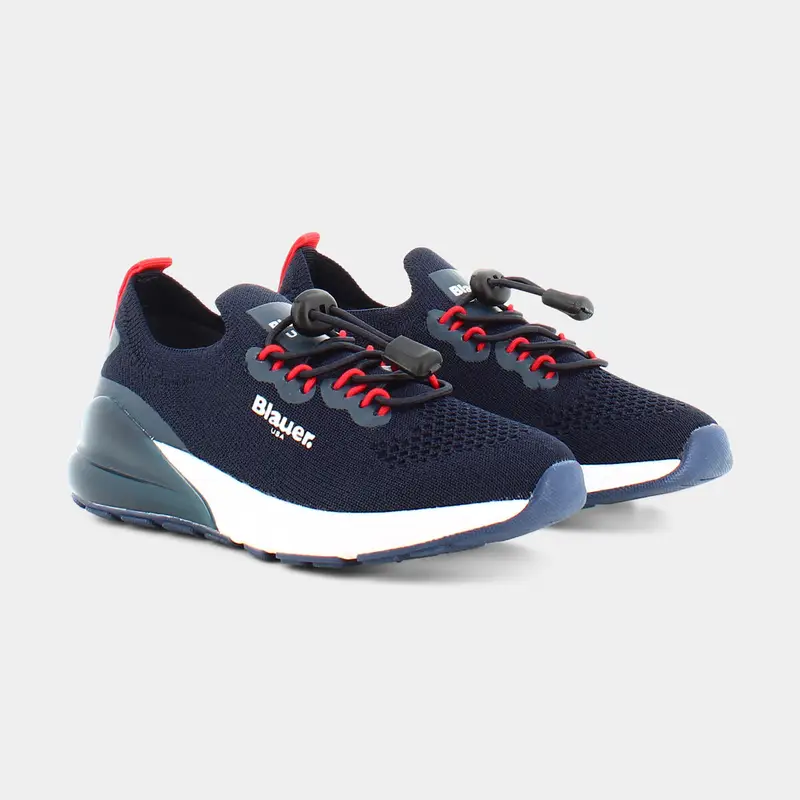 Sneakers Blauer da Bambino, blu miniatura 2