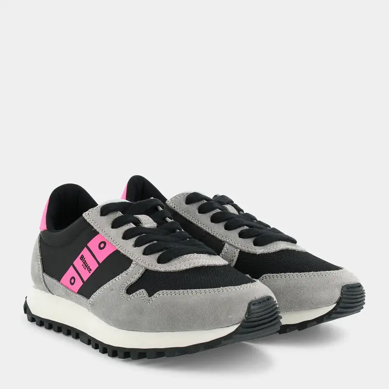 Sneakers Blauer da Donna, grigio miniatura 2