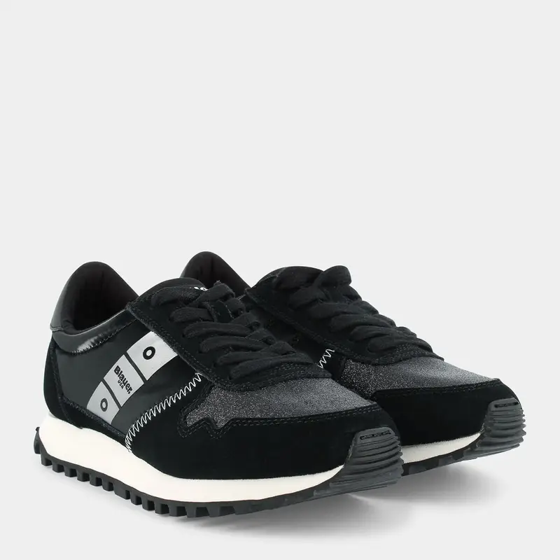 Sneakers Blauer da Donna, nero miniatura 2