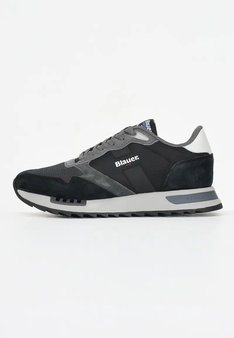 BLAUER Sneakers nere da uomo con logo
