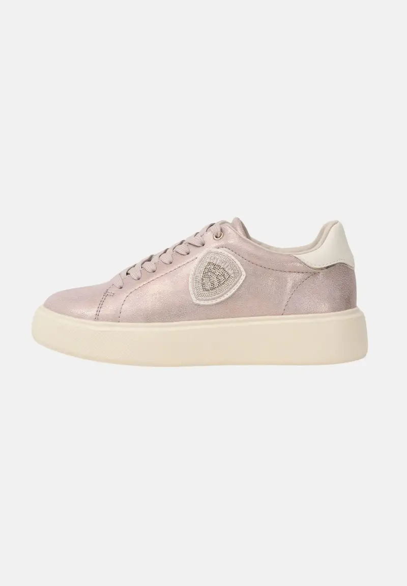 Sneakers rosa da donna con logo