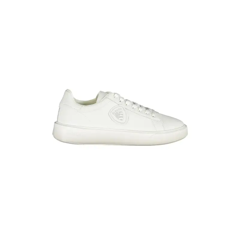 Blauer Sneakers Uomo Bianche con Stampa Logo