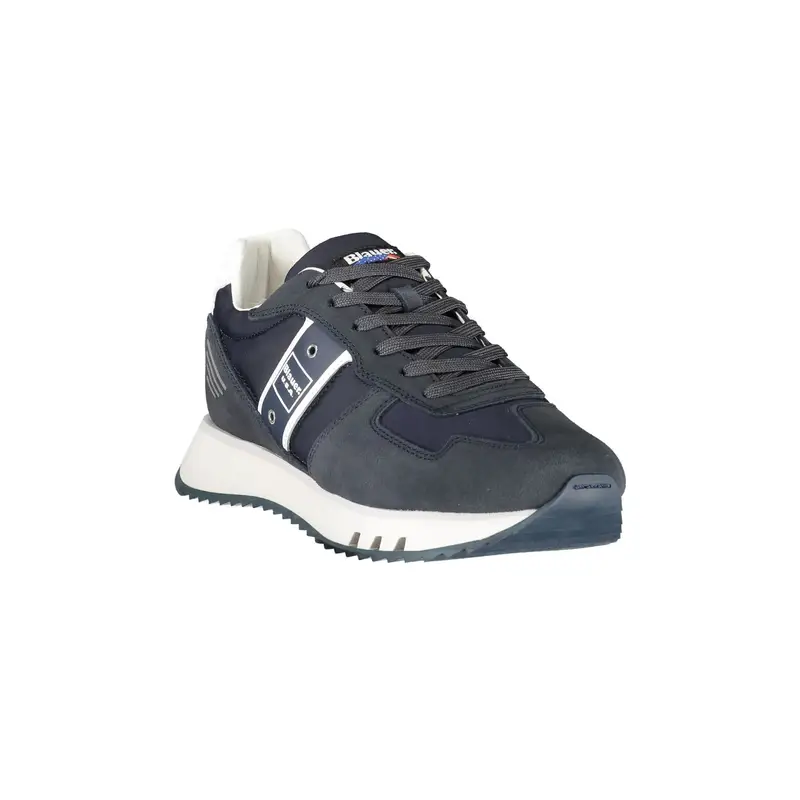 Blauer Sneakers Uomo Blu con Stampa Logo miniatura 2
