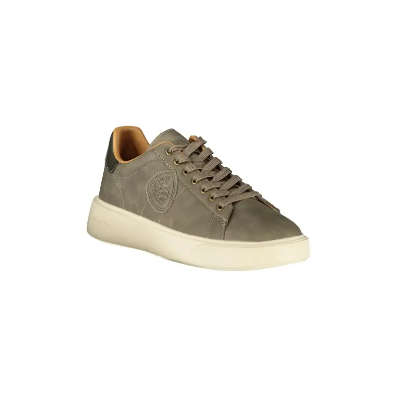 Sneakers Uomo Grige con Lacci e Suola a Contrasto / Grigio miniatura 2