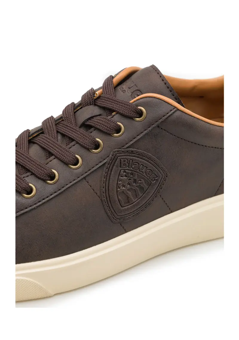 Blauer Sneakers Uomo Marrone e Blu miniatura 2