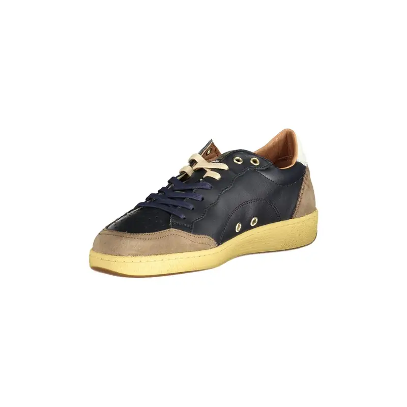 Blauer Sneakers Uomo Marroni con Dettagli a Contrasto miniatura 3