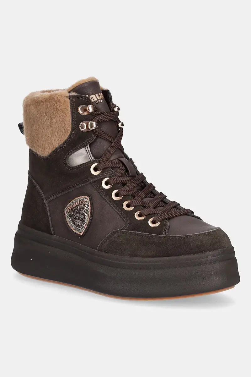 Blauer Stivaletti alla caviglia marrone