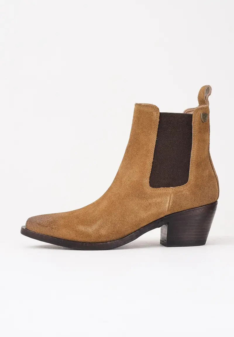 Stivaletto TEXANO ALICE02-SUE cognac da donna