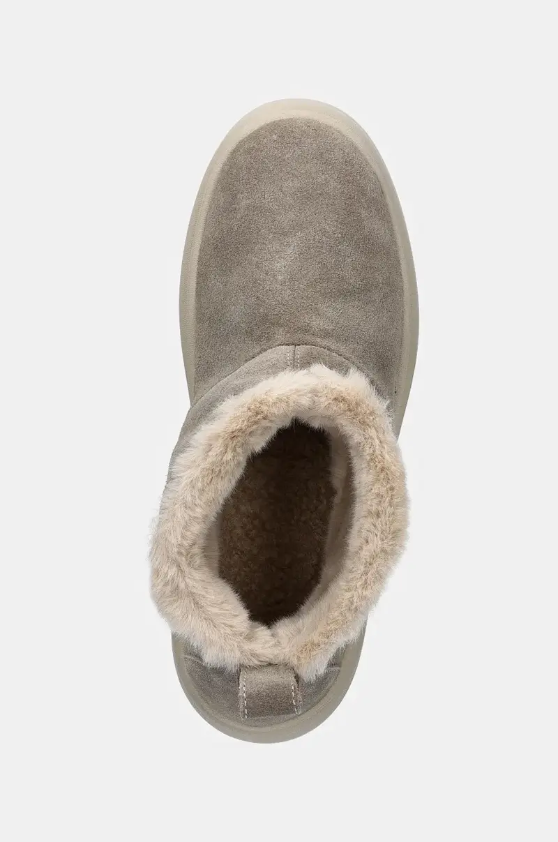 stivali da neve in camoscio EMERY colore beige F4EMERY02.SUE miniatura 4