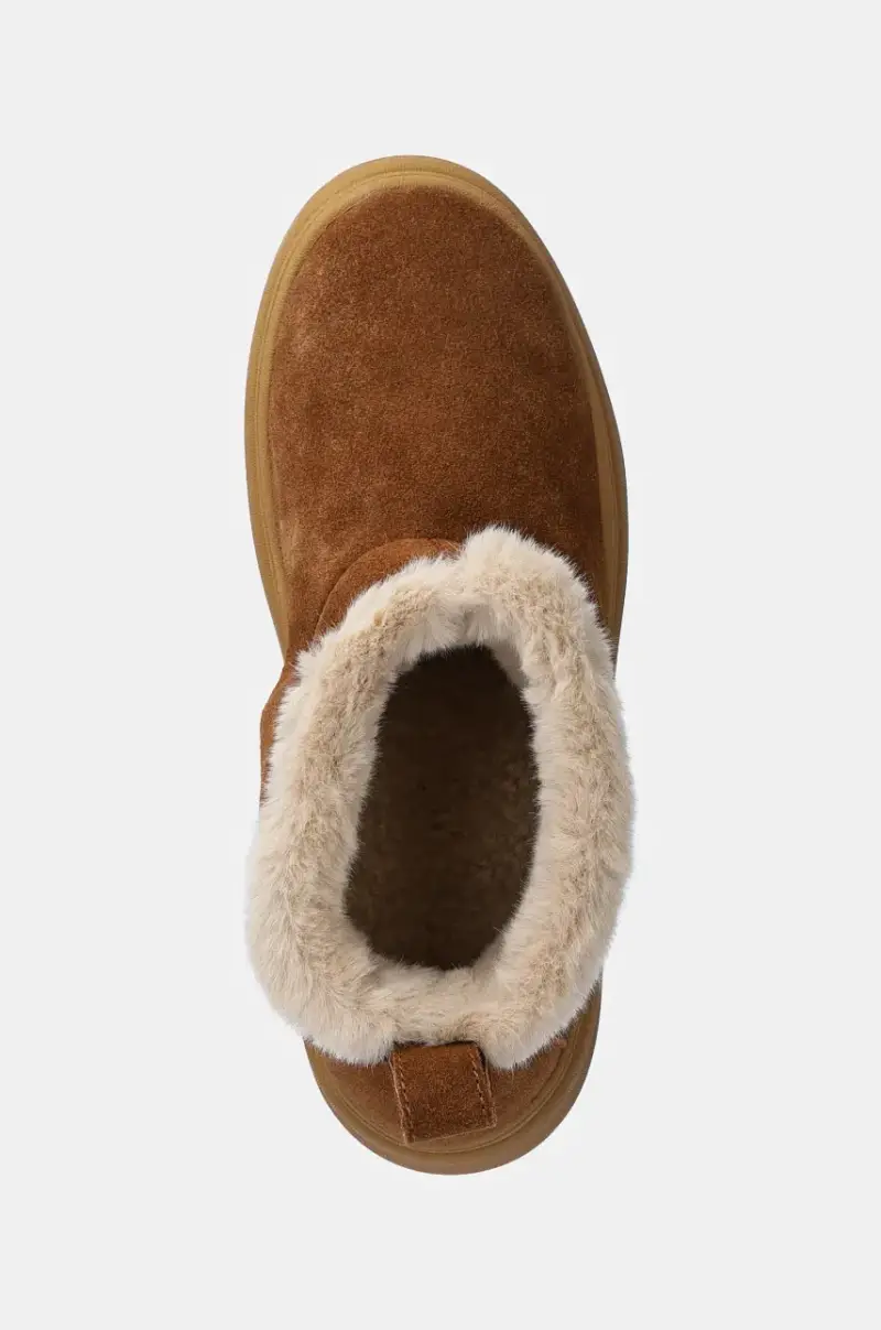 stivali da neve in camoscio EMERY colore marrone F4EMERY02.SUE miniatura 4