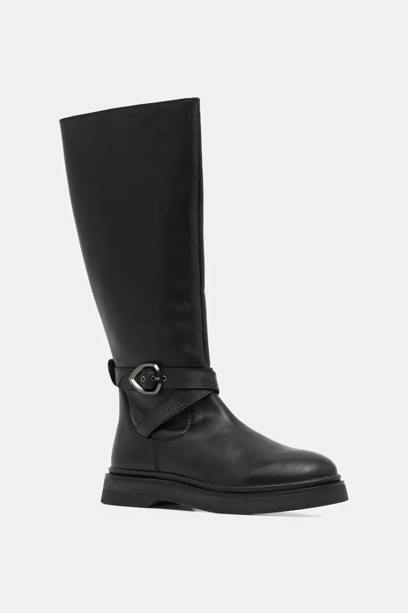 stivali in pelle HANNA donna colore nero F5HANNA05/LEA