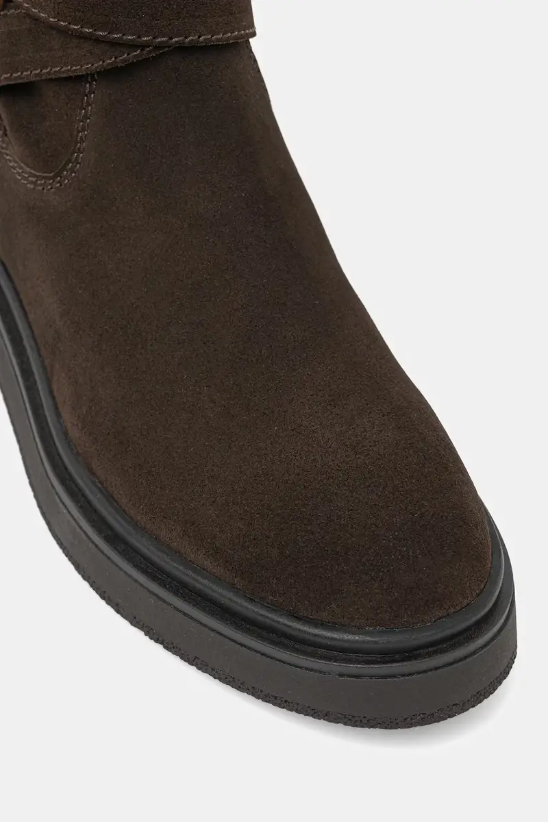 stivali in pelle scamosciata HANNA donna colore marrone F5HANNA05/SUE miniatura 4