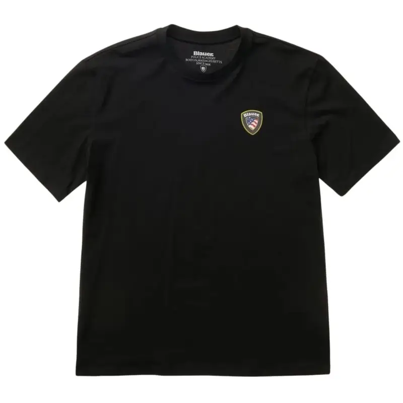 Blauer T-shirt Uomo 4367308 miniatura 3