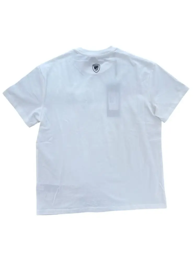 tshirt bianca bambino maxi logo miniatura 2