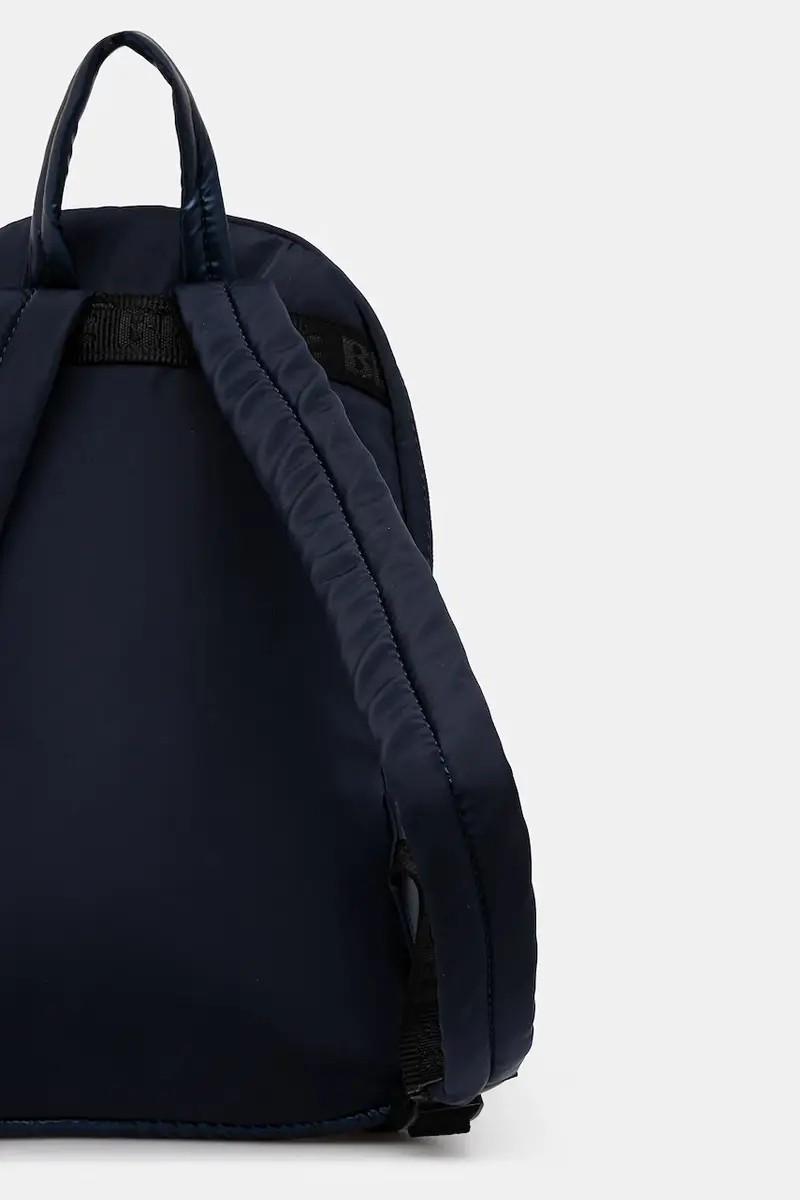 zaino donna colore blu navy con applicazione WAVE04 miniatura 3