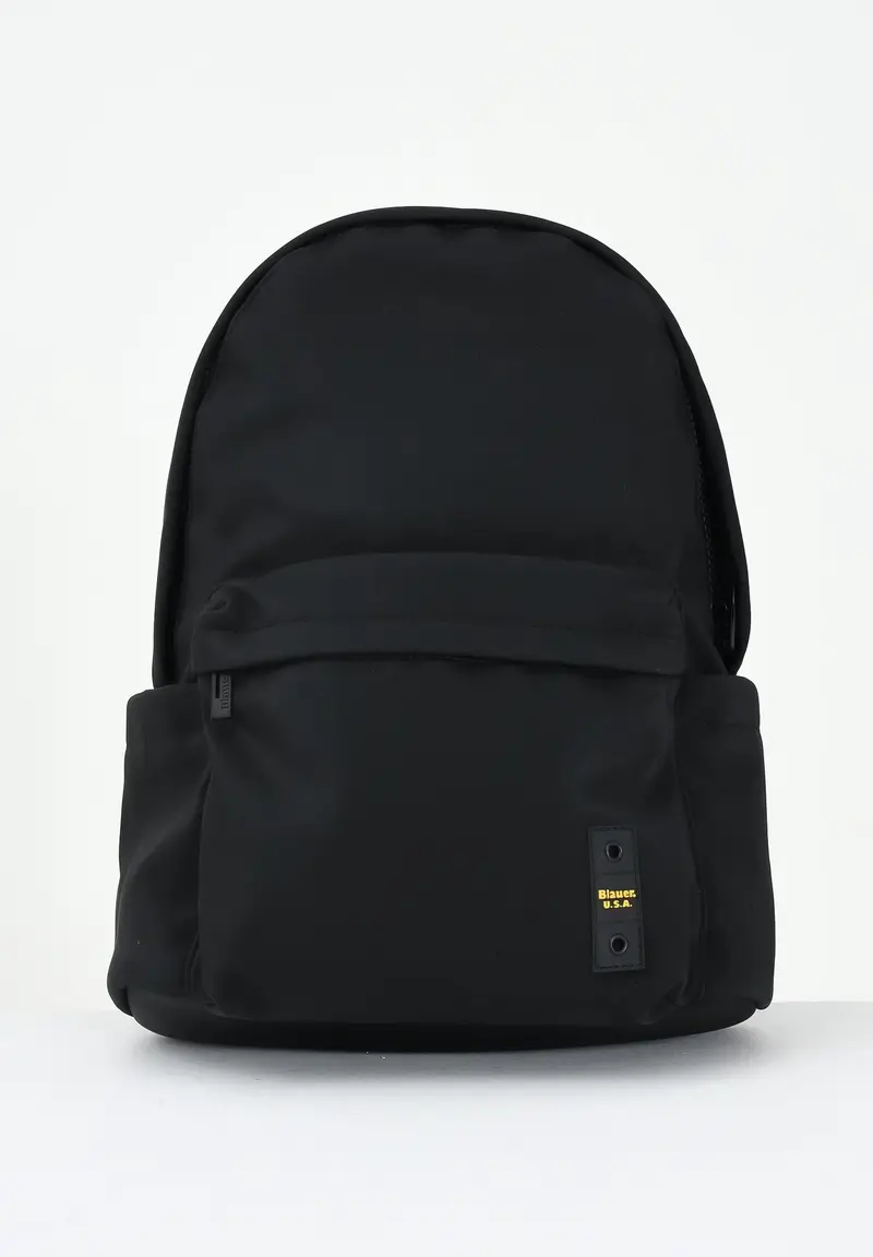 Zaino nero per uomo e donna con logo