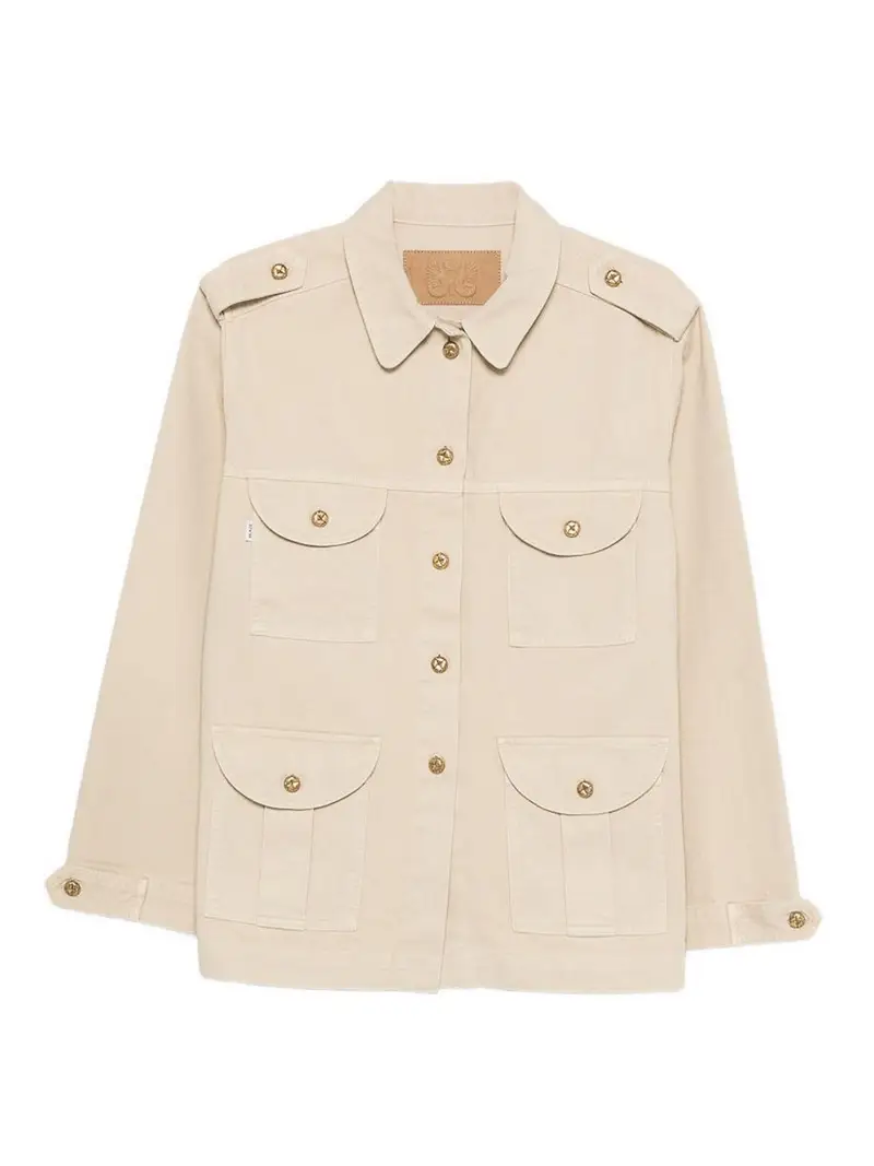 Giacca Nariida in toni neutri Beige