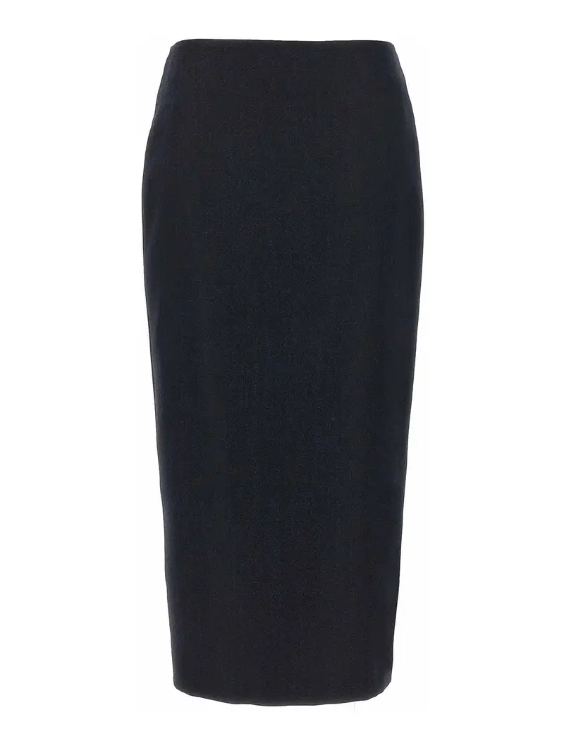 Gonna del Maine Sussex Longuette Blu