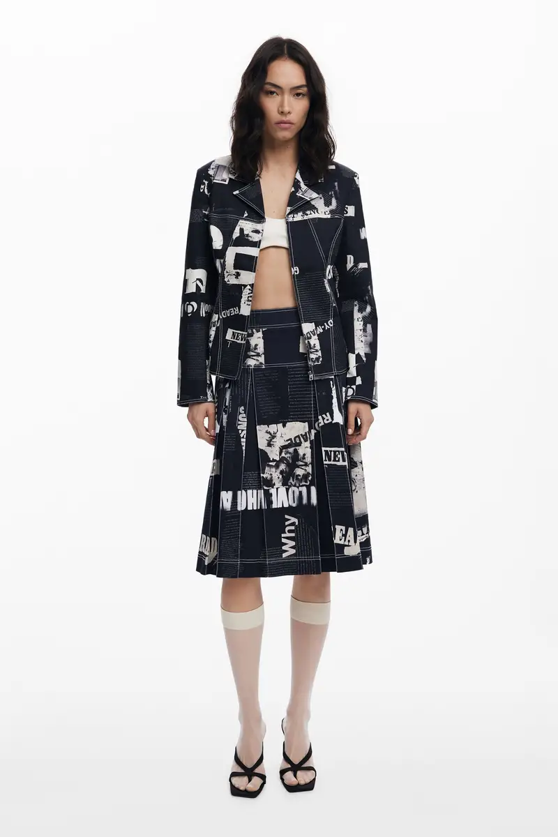 Desigual Blazer Nero 2066044