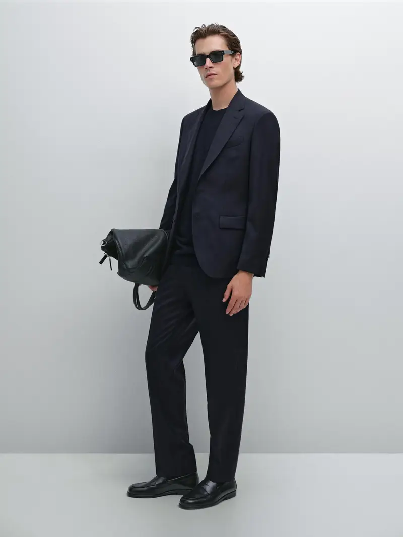 Massimo Dutti Blazer Blu 2060771