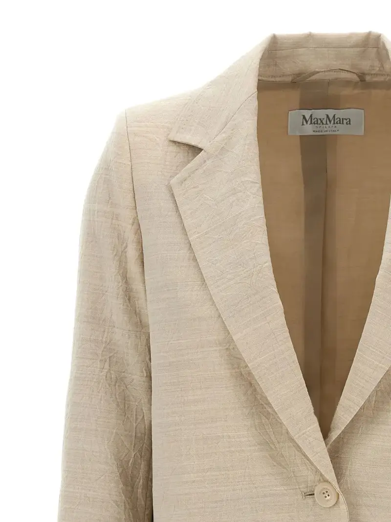 Max Mara Blazer Bianco 1046563 miniatura 2