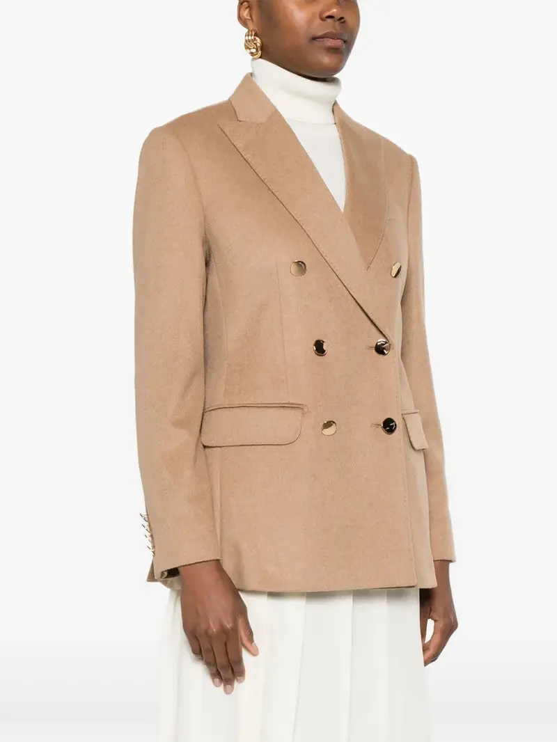 Max Mara Blazer Marrone 1047432 miniatura 3
