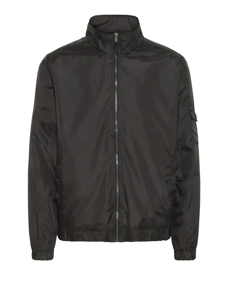 giubbino blend da uomo - nero