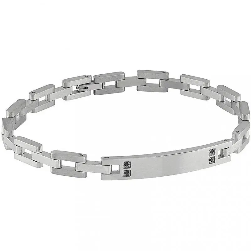 Bracciale Uomo Gioielli Bliss Admiral - Acciaio E Oro