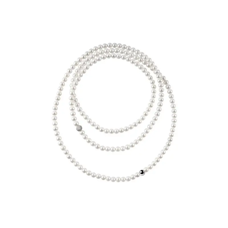 Collana Bliss Donna - Paradise - Oro Bianco - Bliss