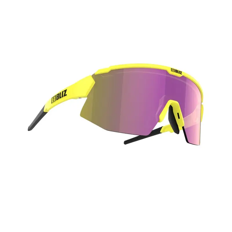 Occhiali Ciclismo Breeze Mtt Neon Yel/Brown W Purple Multi TU