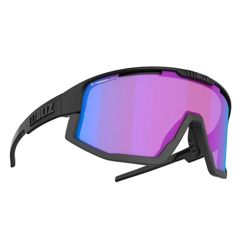 Occhiali Fusion Nano Optics Nordic Light Nero Viola TU