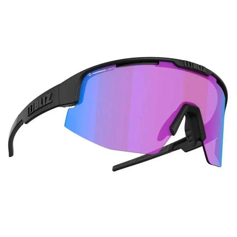 Occhiali Matrix Nano Optics Nordic Light Nero Viola Blu TU