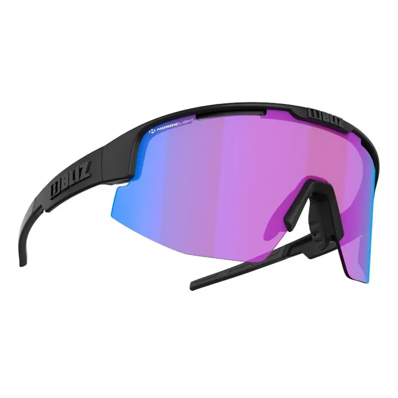 Occhiali Matrix Small Nano Optics Nordic Light Nero Viola TU