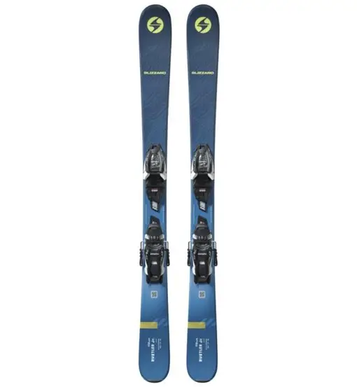 Rustler Twin Jr + FDT Jr 7 - sci alpino - bambino Blue