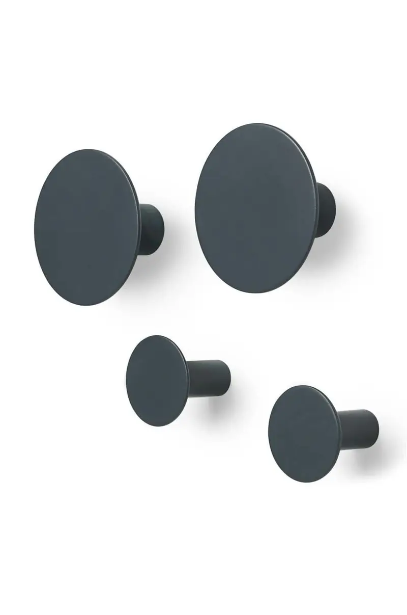 set appendiabiti da parete Ponto pacco da 4 Multicolore