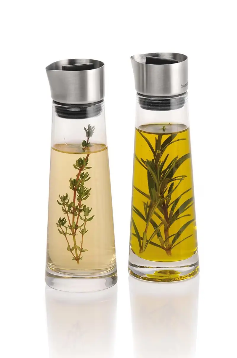 set botiglie per l'olio di oliva e aceto Alinjo pacco da 2 Multicolore