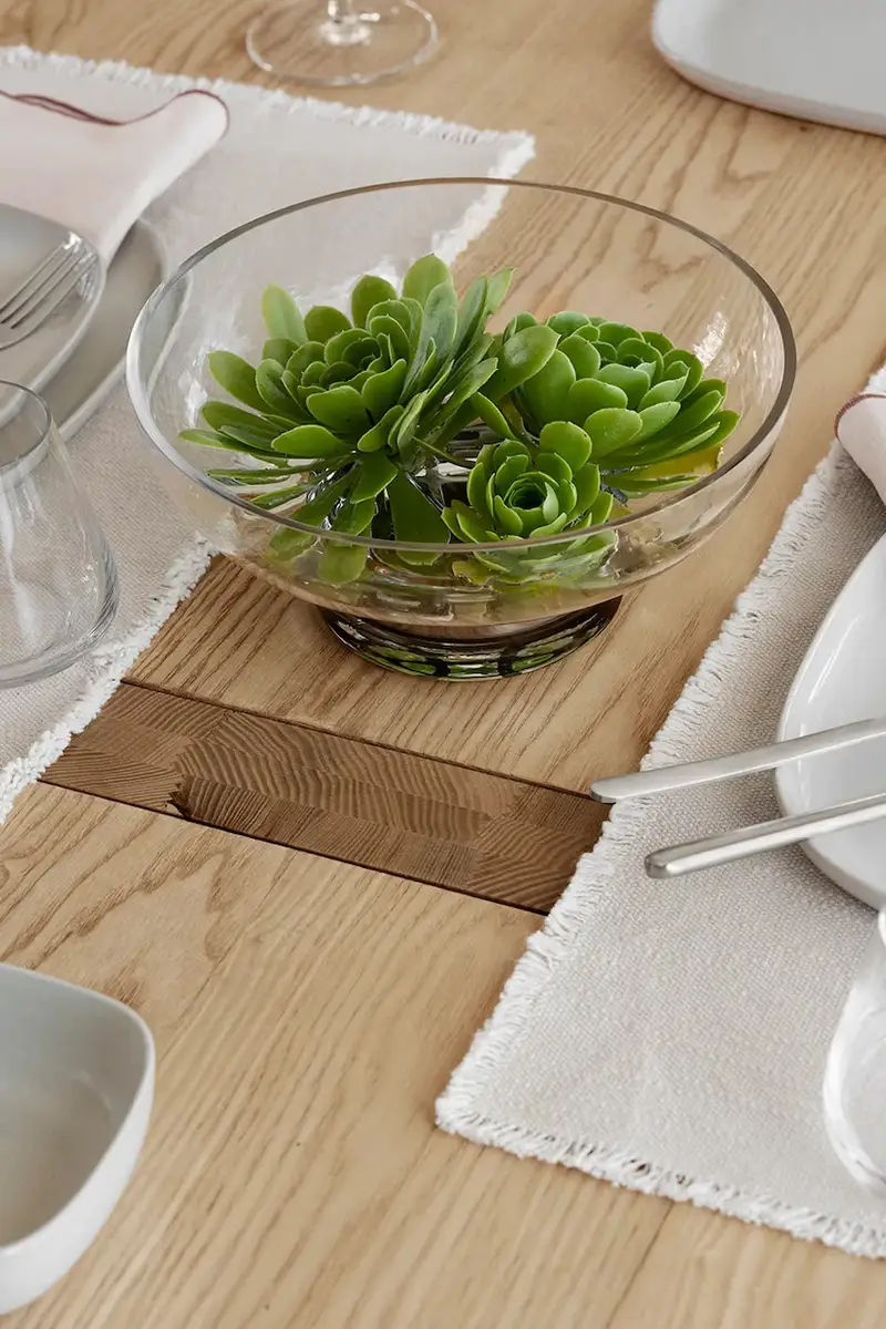 vaso decorativo Miyabi M/10 x 22 x 23 cm Transparente miniatura 3