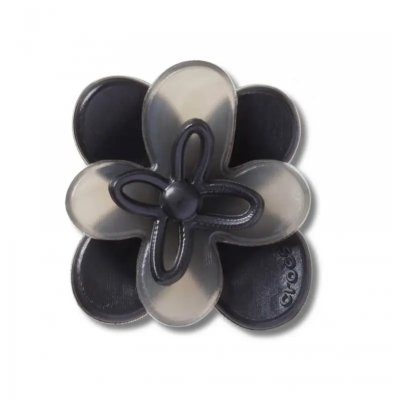 Blooming black flower 1