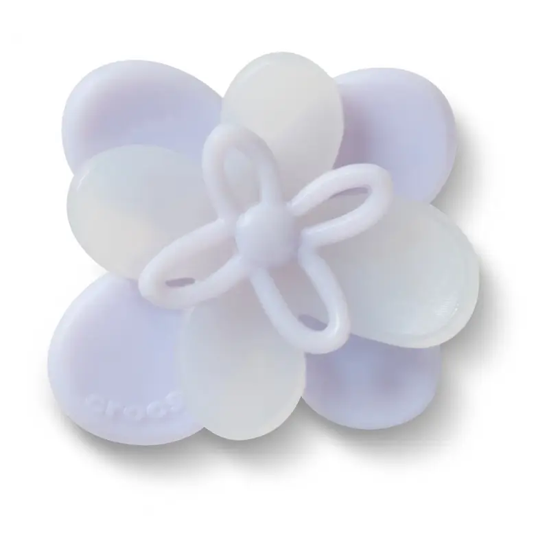 Blooming light blue flower