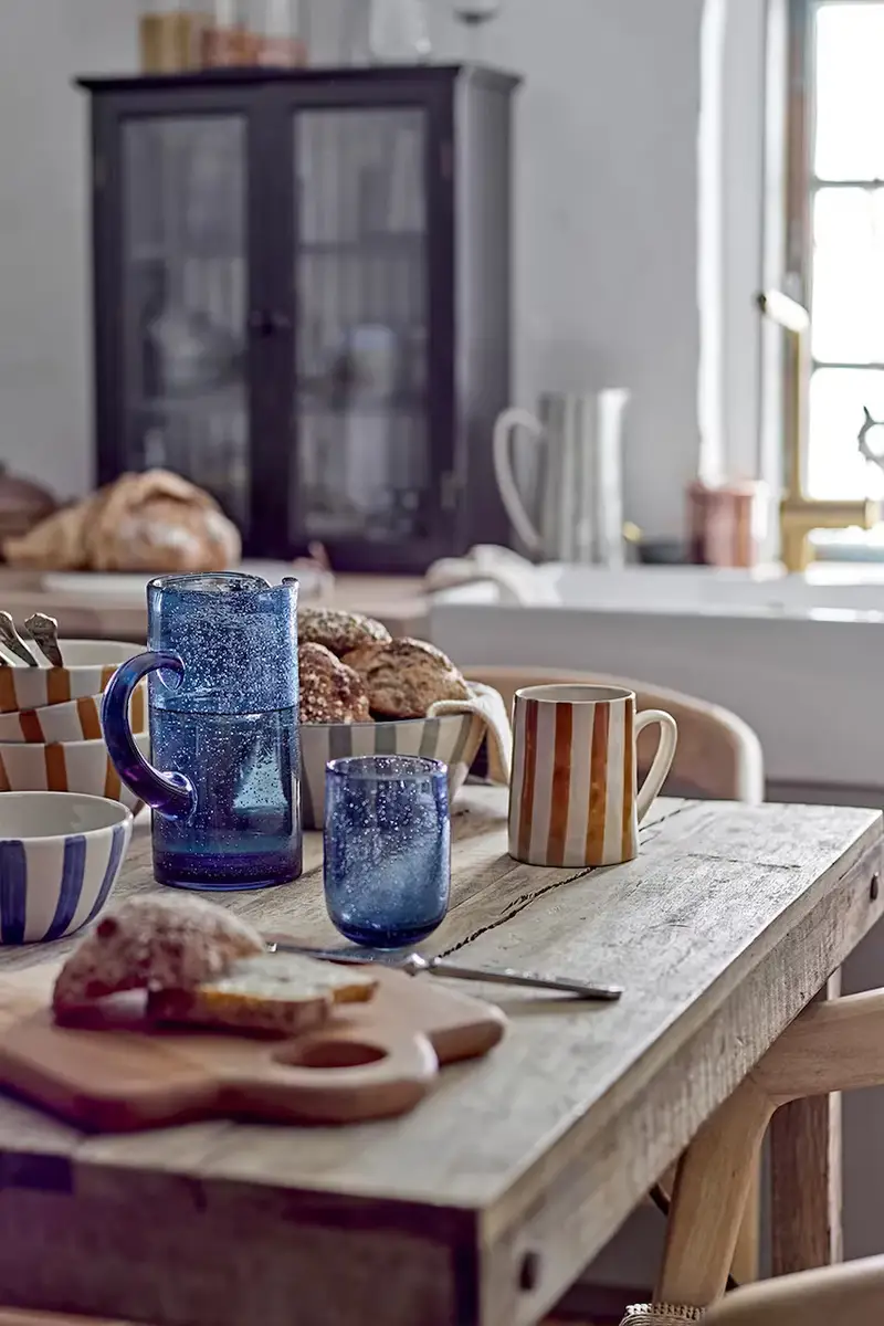 bicchiere Tabby 330 m colore blu miniatura 3