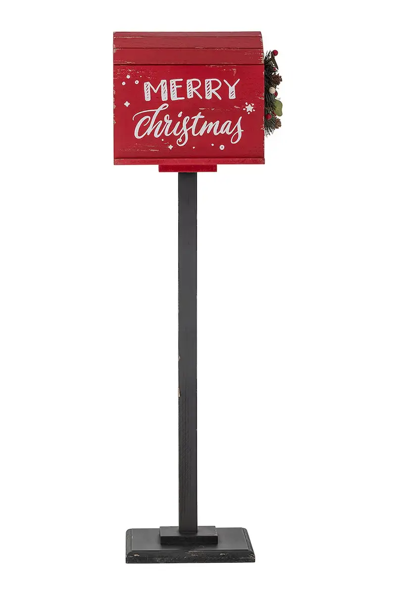 cassetta postale Carlo Deco 26 x 82 x 18 cm Rosso miniatura 2